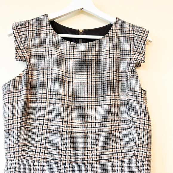 J. Crew Classic Checkered Midi Dress - Picture 6 of 8